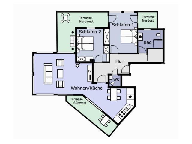 Appartement Meeresrauschen Baabe Exterior foto